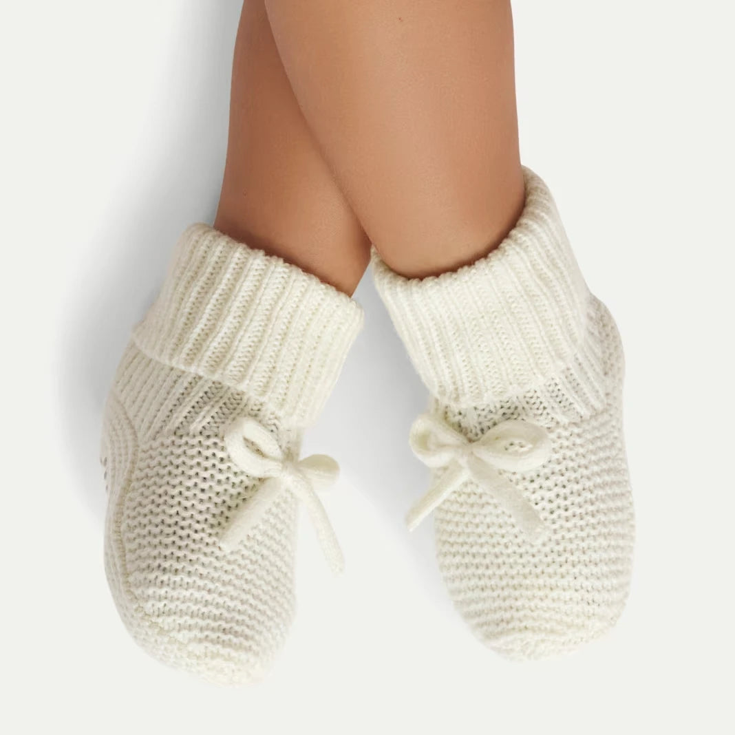 Baby Bow Gripper Slipper 2-Pack - US 6344