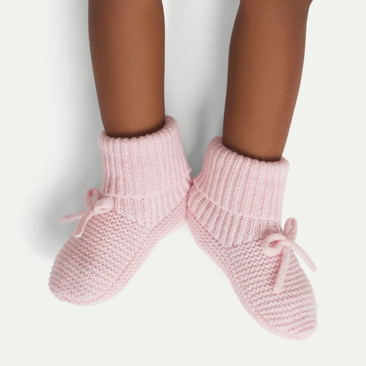 Baby Bow Gripper Slipper 2-Pack - US 6344