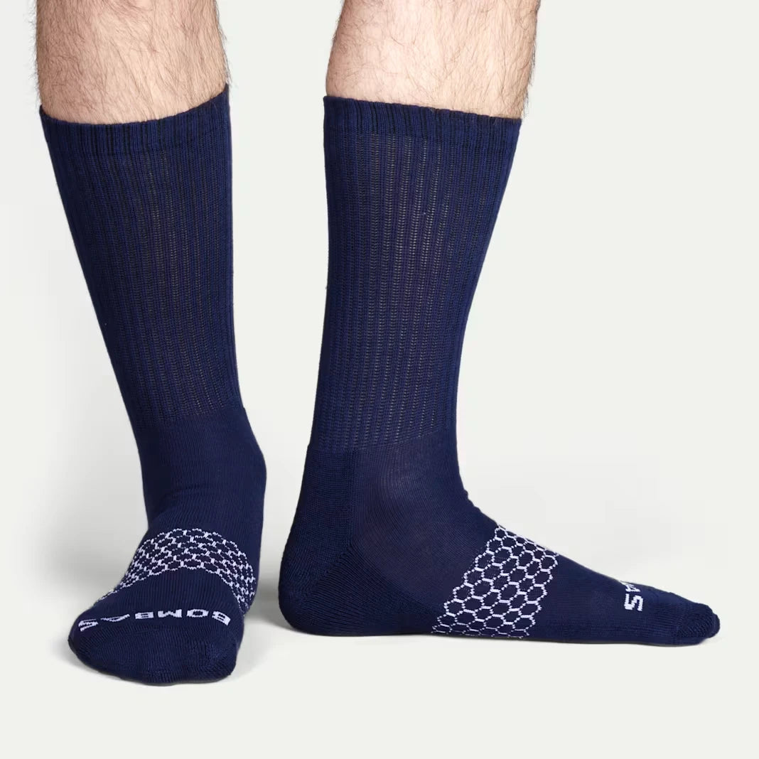 Men's Solids Calf Sock 4-Pack - US 5386