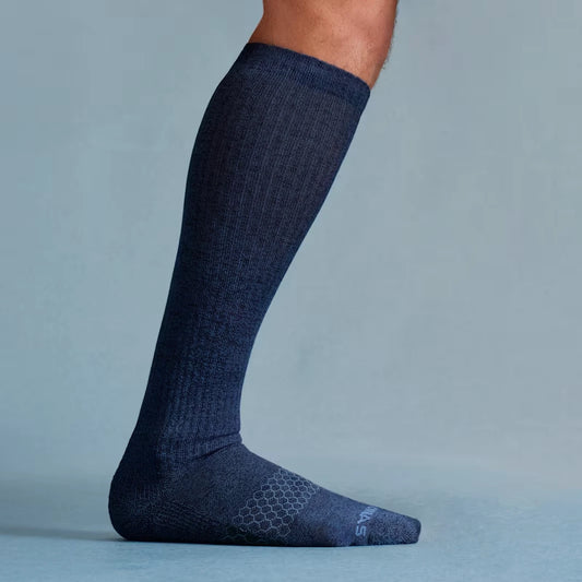 Men's Everyday Compression Knee High Socks (15-20mmHg) - US 2364