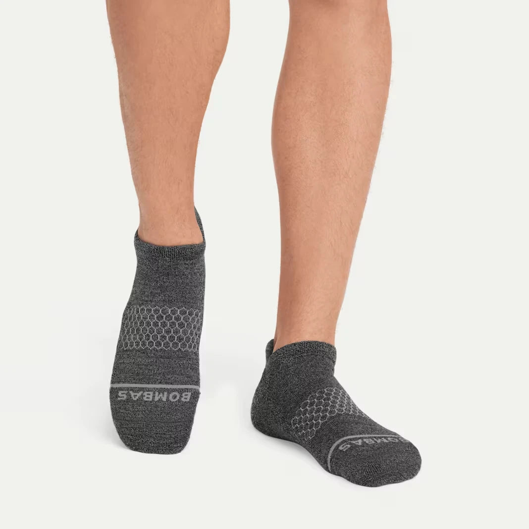 Men's Merino Wool Blend Ankle Sock 4-Pack - US 6005