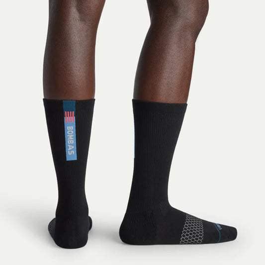 Men's Merino Wool Blend Run Calf Sock 3-Pack - US 7617