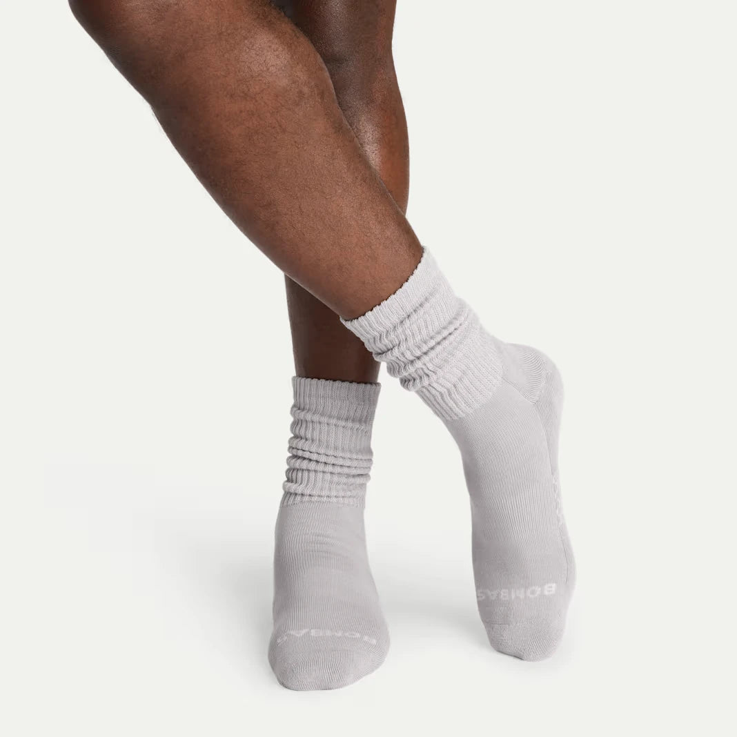 Men's Slouchy Rib Calf Sock 4-Pack - US 6353