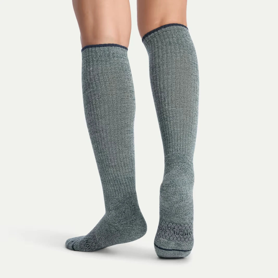 Women's Merino Wool Blend Everyday Compression Knee High Socks (15-20mmHg) - US 6274