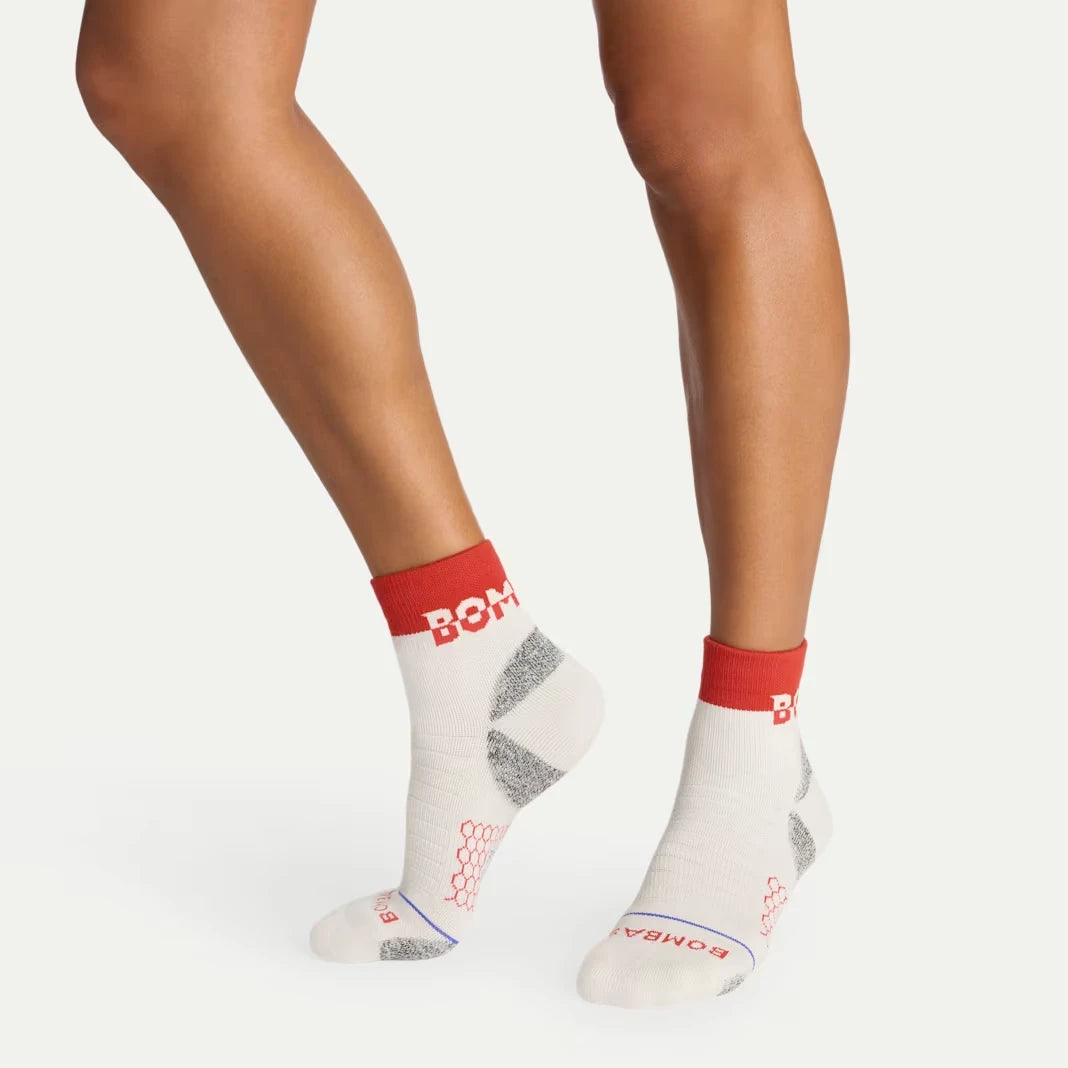 Women's Merino Wool Blend Hiking Quarter Sock 6-Pack - US 0662