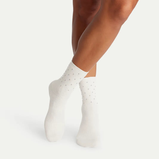 Women's Pearl Half Calf Socks - US 2377