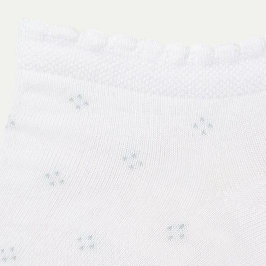 Women’s Scallop Lightweight Ankle Socks - US 8320