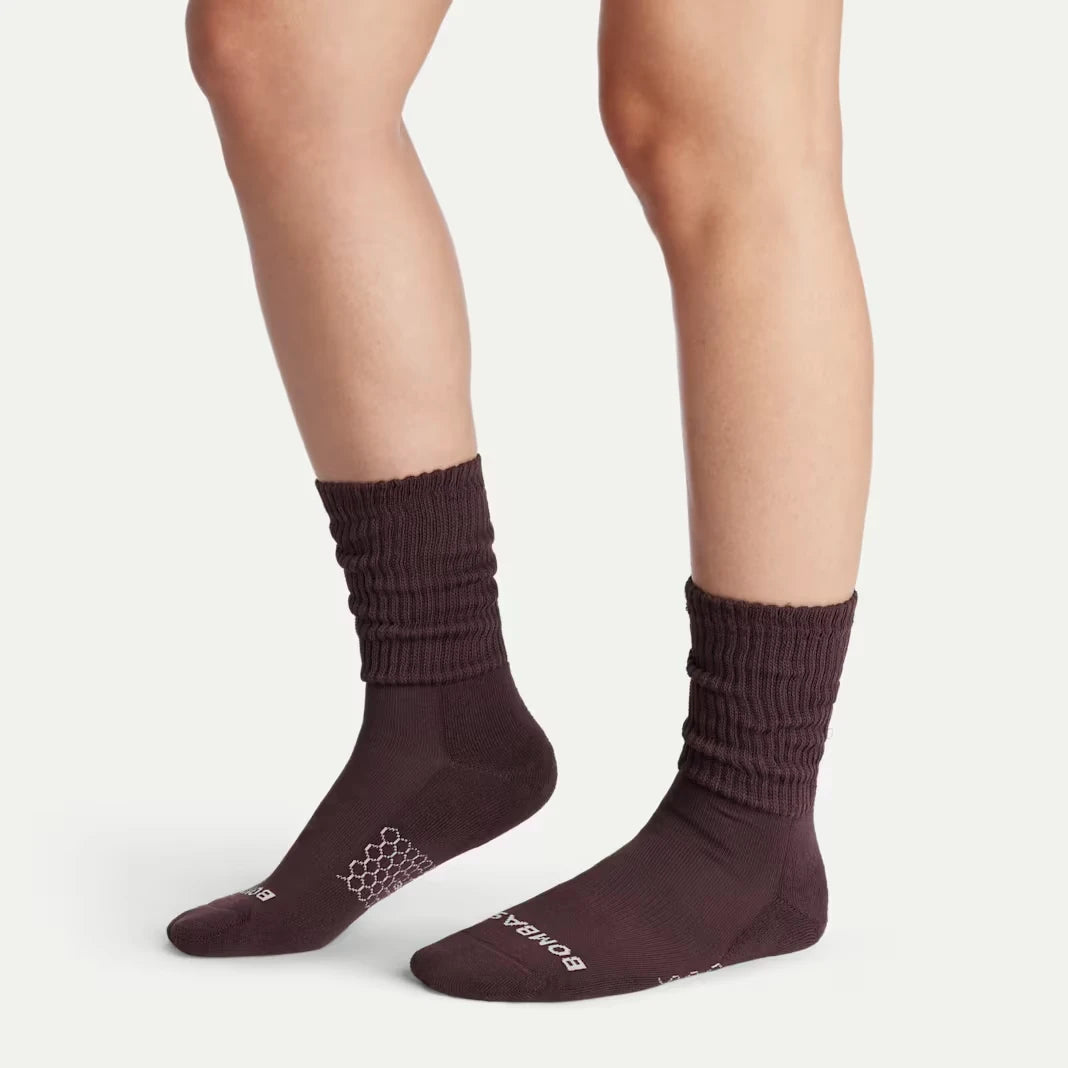 Women's Slouchy Rib Calf Socks - US 4695