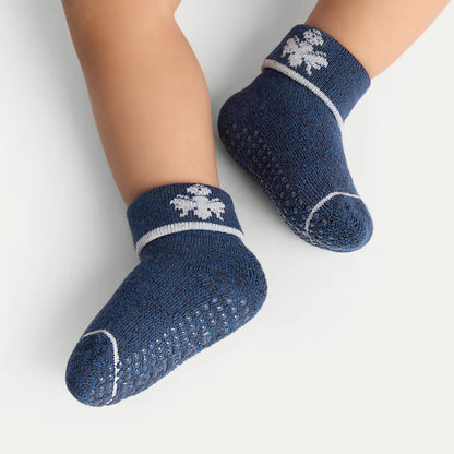 Baby Merino Wool Blend Gripper Calf Sock 8-Pack (6-12 Months) - US 3230