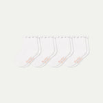 Baby Ruffle Rib Calf Sock 4-Pack (6-12 Months) - US 3244