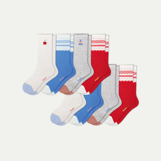 Youth Lightweight Calf Sock 8-Pack - US 4075