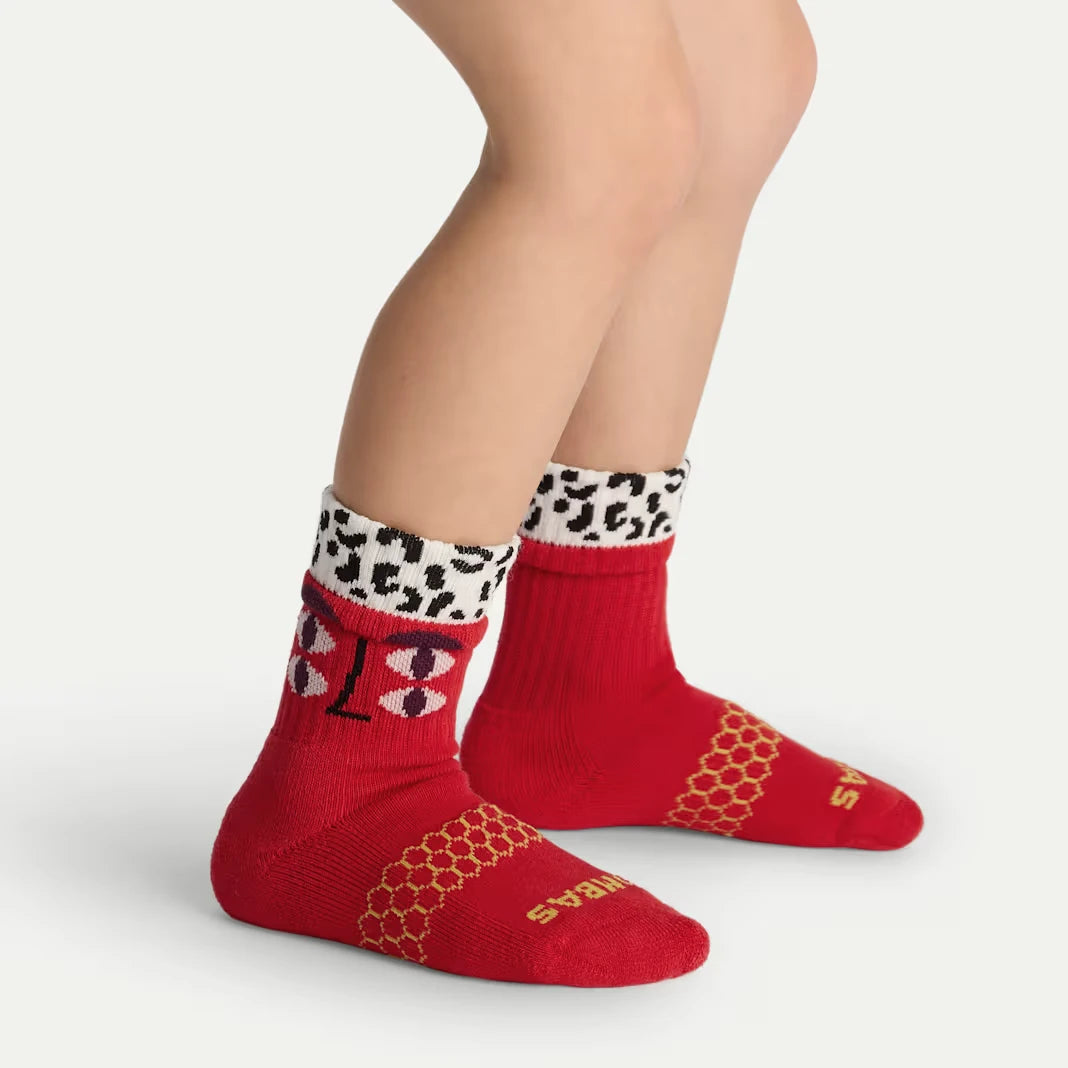 Junior Eye Spy Calf Sock 4-Pack - US 1826