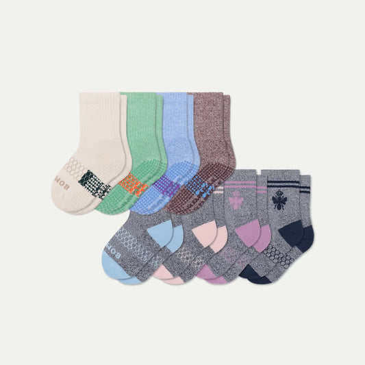 Junior Gripper Calf Sock 8-Pack - US 2614