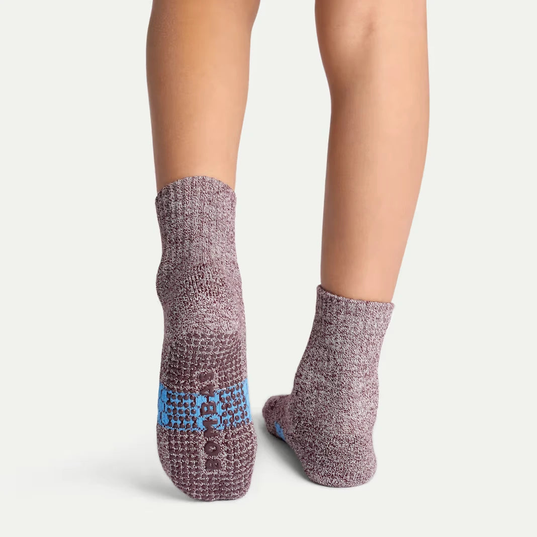 Junior Marl Gripper Calf Sock 4-Pack - US 2333