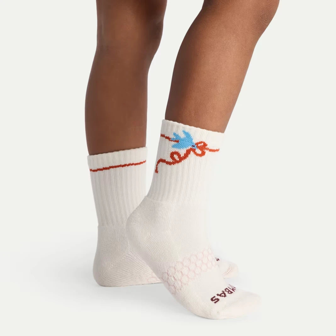 Junior Holiday Calf Sock 4-Pack Gift Box - US 8676