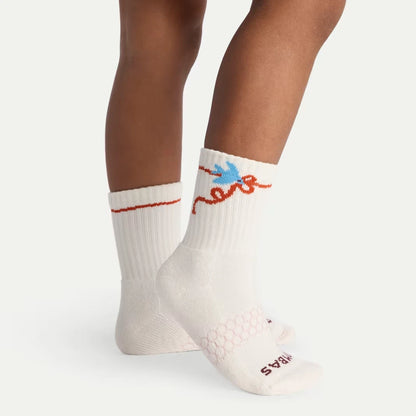 Junior Holiday Calf Sock 4-Pack Gift Box - US 8676