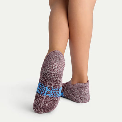 Junior Marl Gripper Ankle Sock 4-Pack - US 1200