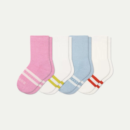 Junior Solids Calf Sock 4-Pack - US 9287
