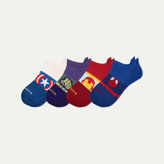 Marvel | Bombas Adult Ankle Sock 4-Pack - US 5426