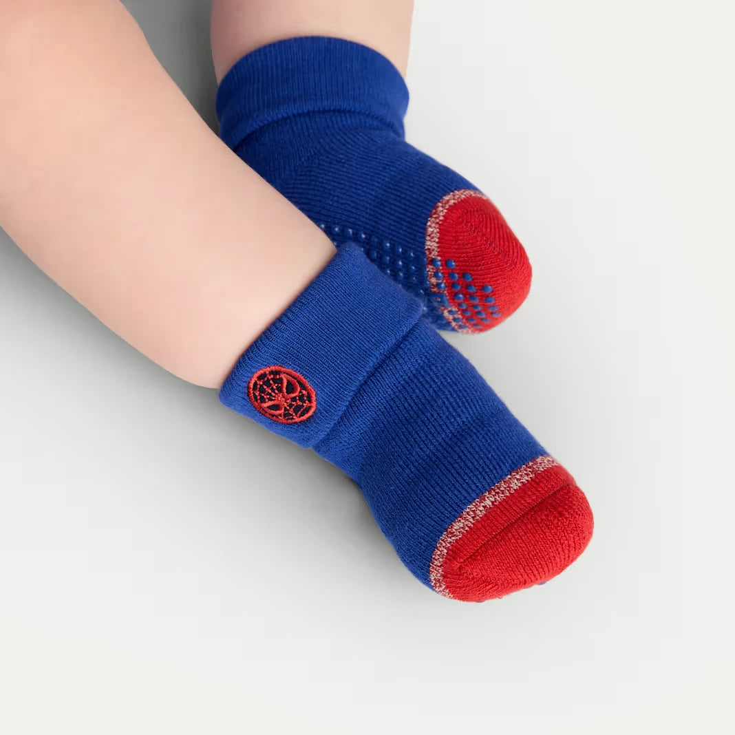 Marvel | Bombas Baby Gripper Sock 4-Pack Gift Box (6–12 Months) - US 1529