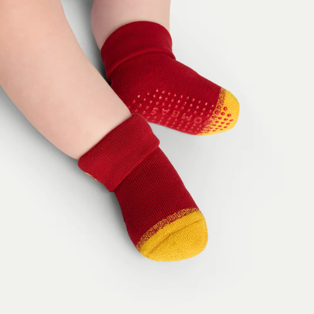 Marvel | Bombas Baby Gripper Sock 4-Pack Gift Box (6–12 Months) - US 1529