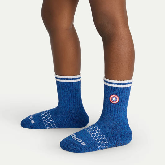 Marvel | Bombas Junior Calf Sock 4-Pack Gift Box - US 3046