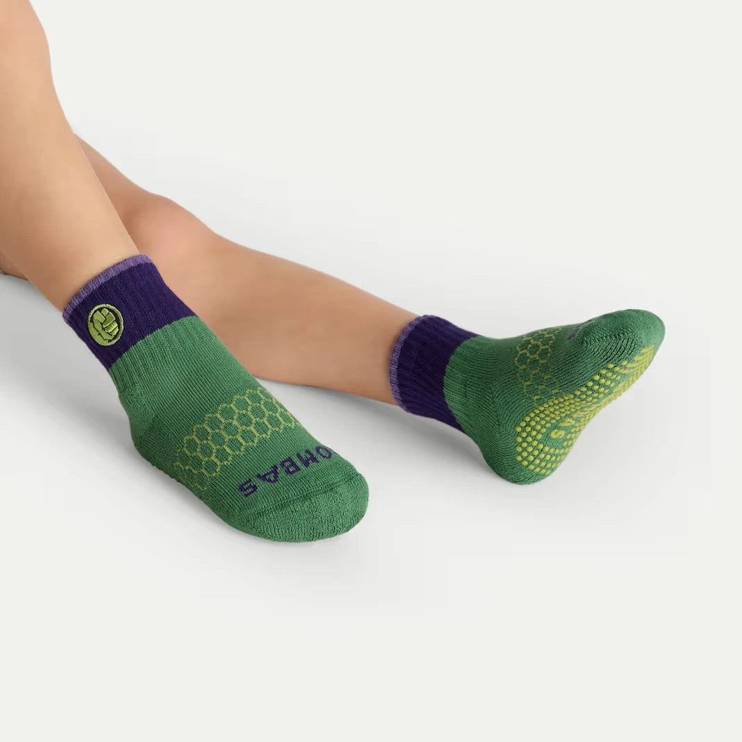 Marvel | Bombas Toddler Gripper Calf Sock 4-Pack Gift Box - US 4067