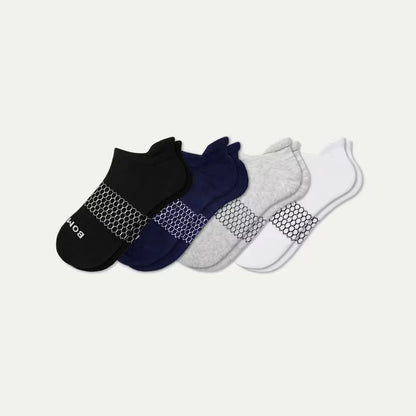 Men's Solids Ankle Sock 4-Pack - US 5473