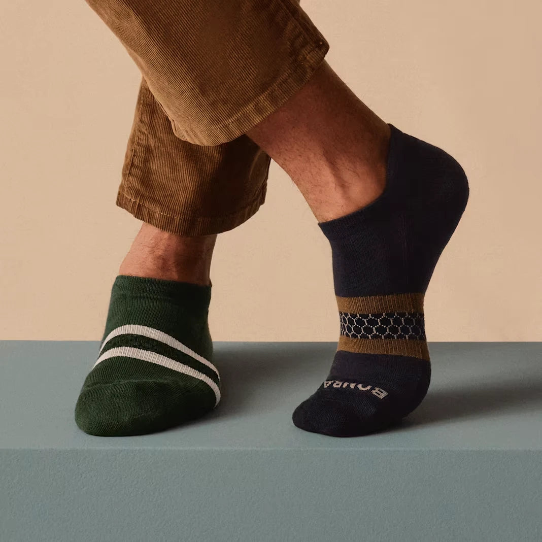 Men's Solids Ankle Socks - US 8550