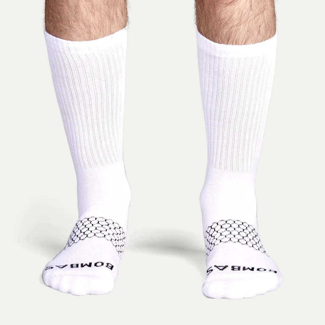Men's Solids Calf Socks - US 8347