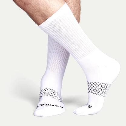 Men's Solids Calf Socks - US 8347