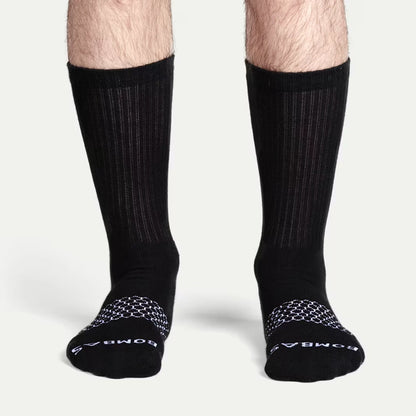 Men's Solids Calf Sock 12-Pack - US 9034