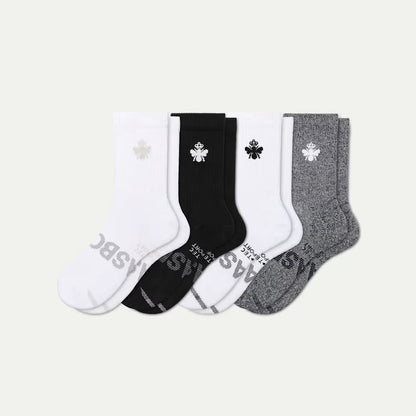 Men's All Sport Half Calf Sock 4-Pack - US 5553