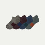 Men's Marl Ankle Sock 4-Pack - US 0248