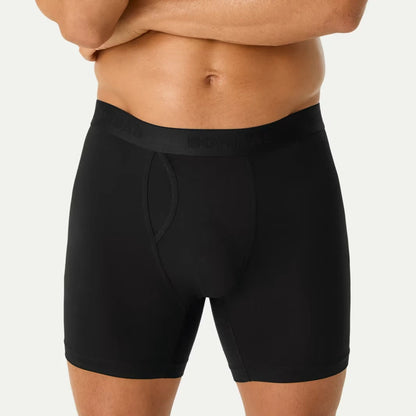 Men's Cotton Modal Blend Boxer Brief 12-Pack - US 6040