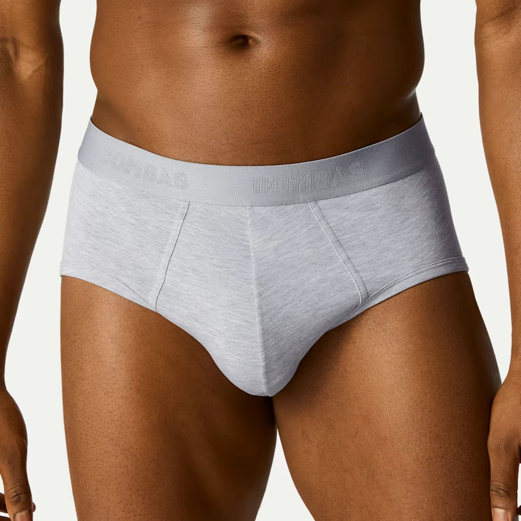 Men's Cotton Modal Blend Flyless Brief 6-Pack - US 2764
