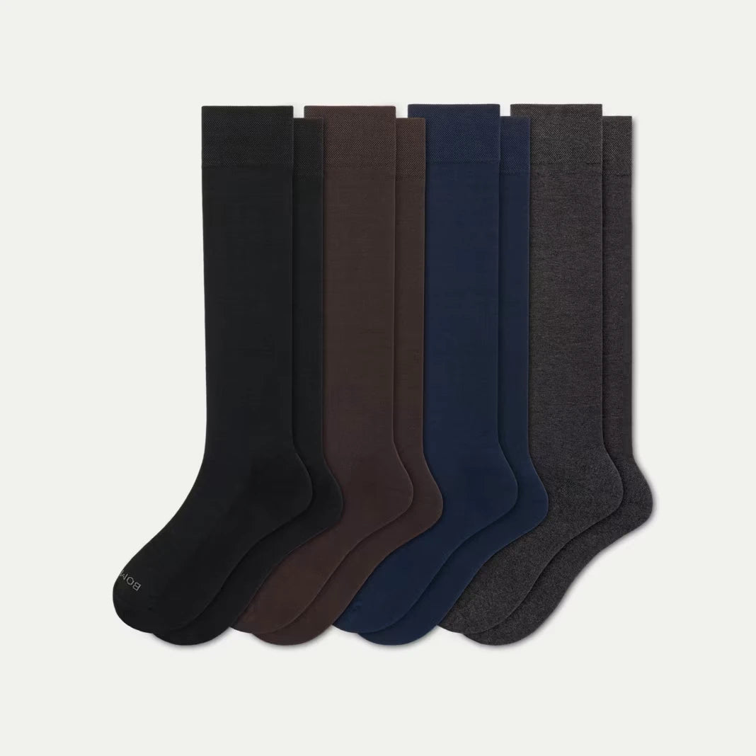 Men's Dress Over the Calf Sock 4-Pack - US 0732