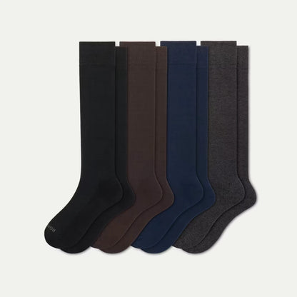 Men's Dress Over the Calf Sock 4-Pack - US 0732