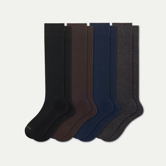 Men's Dress Over the Calf Sock 4-Pack - US 0732