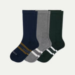 Men’s Everyday Compression Calf Sock 3-Pack (15-20mmHg) - US 8709