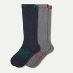 Women’s Everyday Compression Knee High Sock 2-Pack Gift Box - US 0995