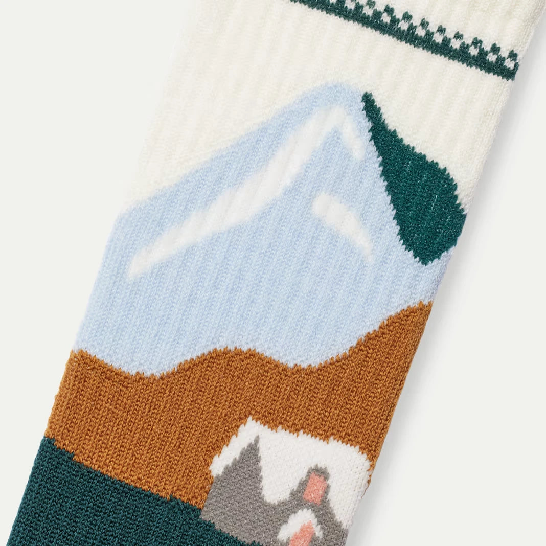Men's Merino Wool Blend Calf Sock 4-Pack Gift Box - US 2639