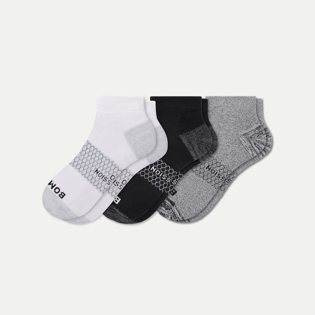Men's Firm Compression Ankle Sock 3-Pack - US 8844