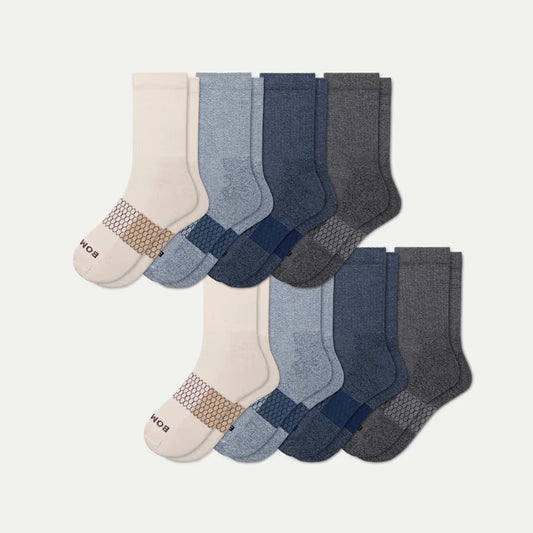 Men's Half Calf Sock 8-Pack - US 9902