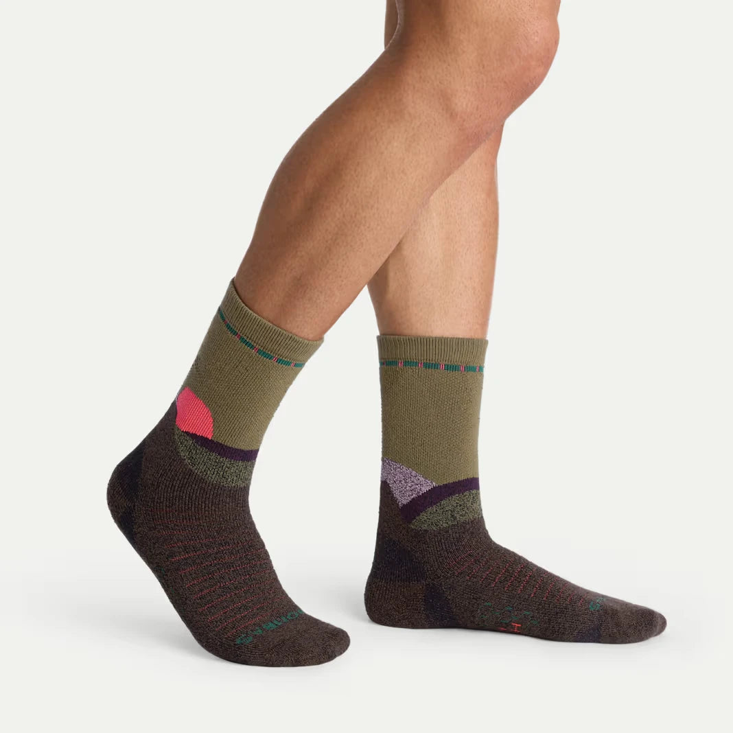 Men's Hiking Calf Sock 6-Pack - US 5896
