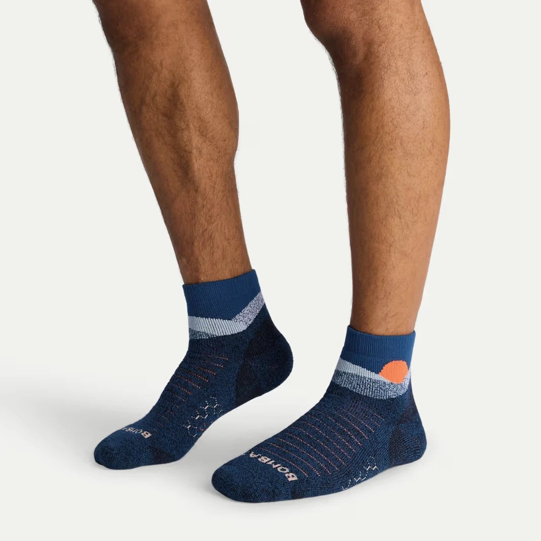 Men's Hiking Quarter Sock 6-Pack - US 6826