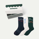 Men's Holiday Calf Sock 3-Pack Gift Box - US 0977