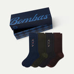 Men's Dress Calf Sock 4-Pack Gift Box - US 5622