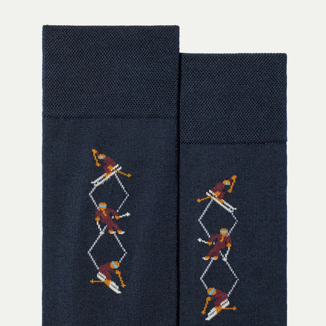 Men's Dress Calf Sock 4-Pack Gift Box - US 5622