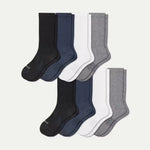 Men's Modern Rib Calf Sock 8-Pack - US 1614